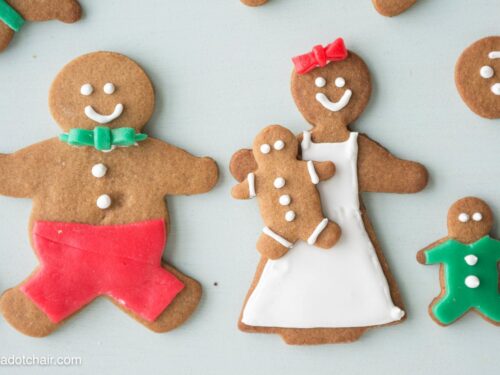 Our Favorite Gingerbread Cookie Recipe The Polka Dot Chair - Gingerbread Man Decorating Ideas