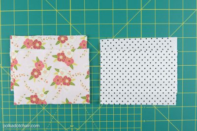 Free Sewing Pattern for a fabric and leather earbuds carrying case, would also be a great business card holder, by polkadotchair.com