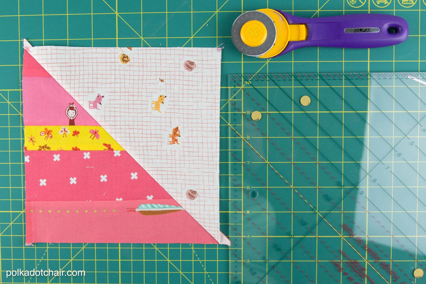 Tips and tricks to help you when you're constructing quilt blocks. Things like how to stay organized and how to trim HST blocks accurately. 