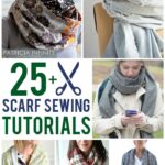 More than 25 Free Scarf Sewing Patterns and Tutorials