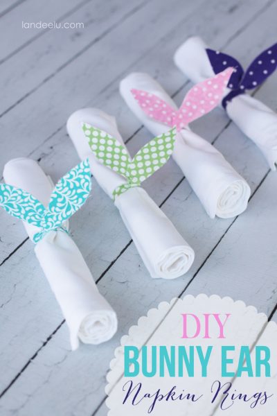 DIY Easter Napkin Rings by Landeldu