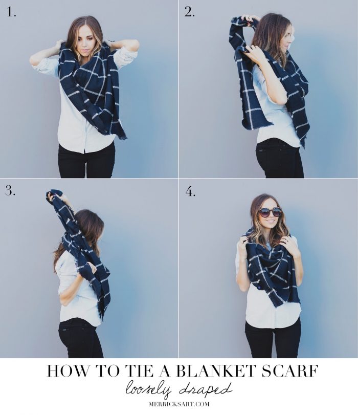 How to Style a Blanket Scarf1