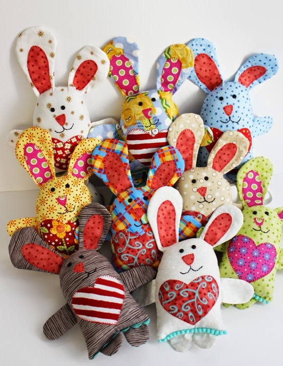 Easter Bunny Sewing Pattern by Jennifer Jangles