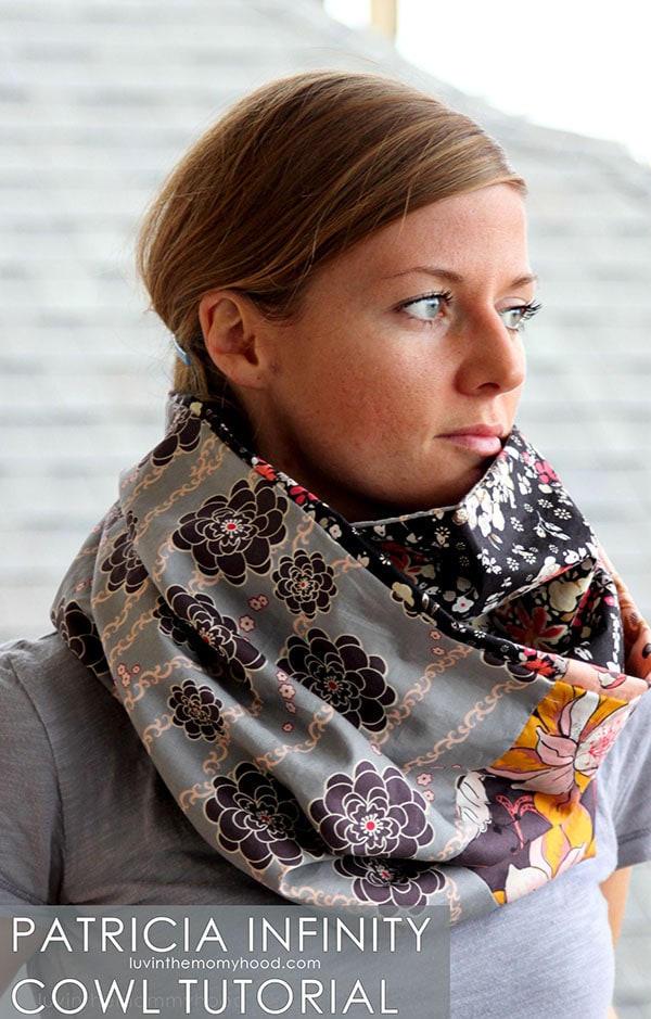 Patricia Infinity Scarf Sewing Pattern