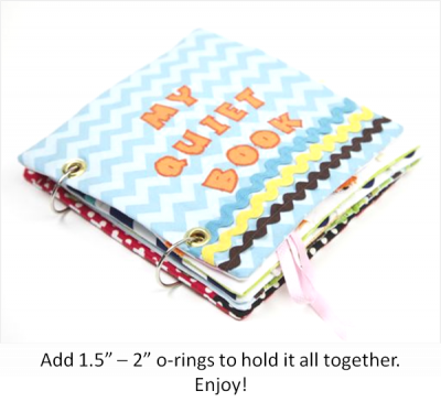 How to make a quiet book- Riley Blake Designs