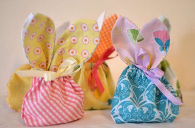 Bunny Treat Bags Sewing pattern from Sew Can She