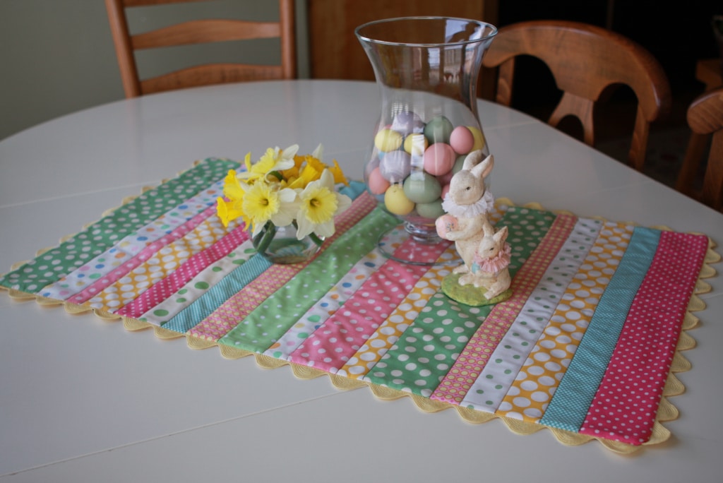 Easter Table Runner by Callie Makes Do