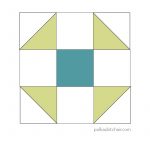 How to Make a Shoo Fly Quilt Block | Polka Dot Chair