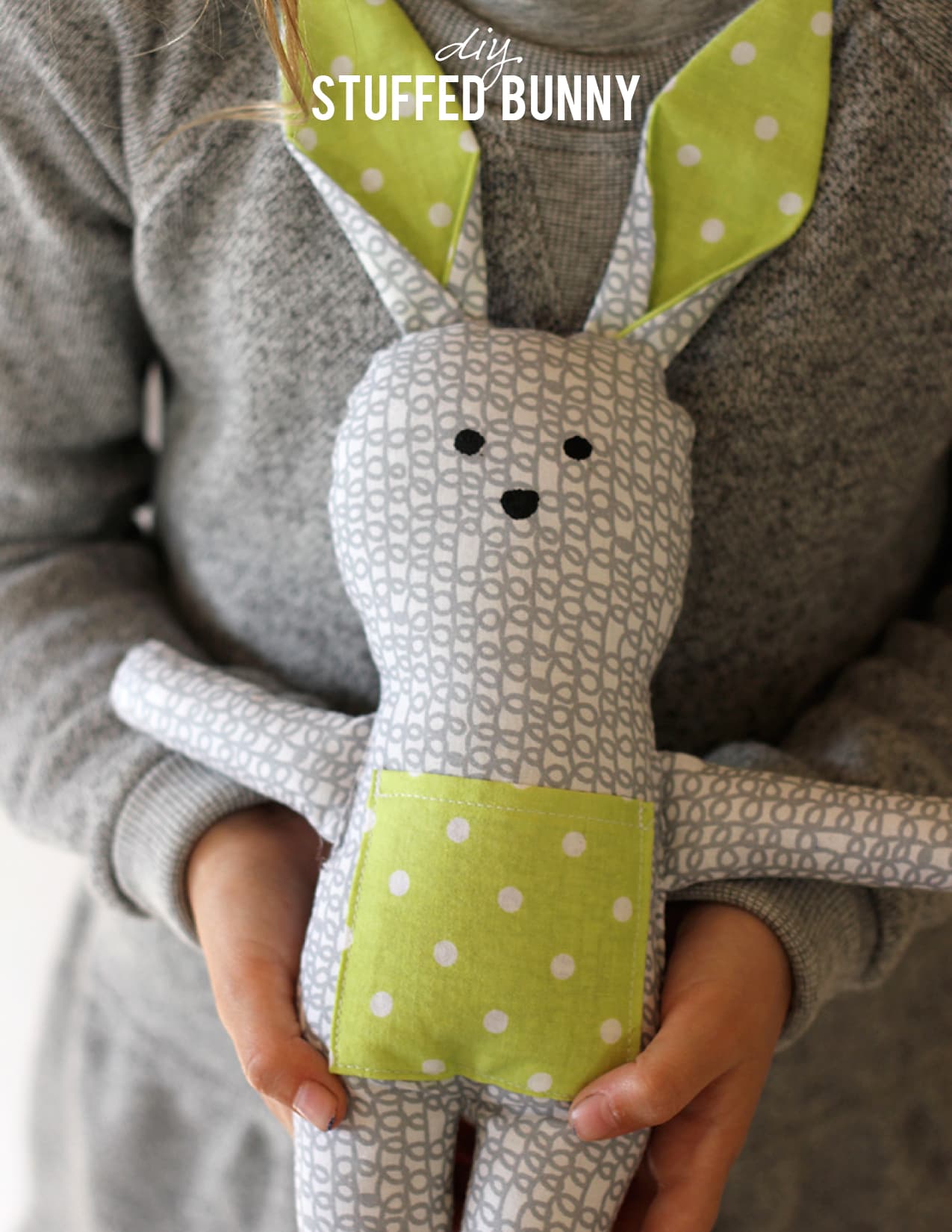 Stuffed Bunny Pattern from Alice & Lois
