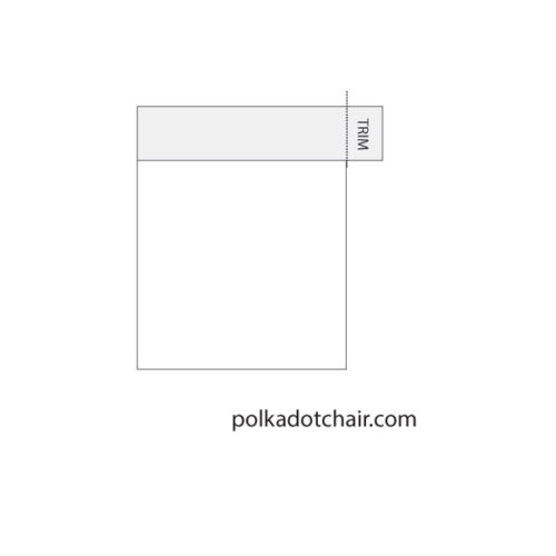 How to Make a Log Cabin Quilt Block | Polka Dot Chair