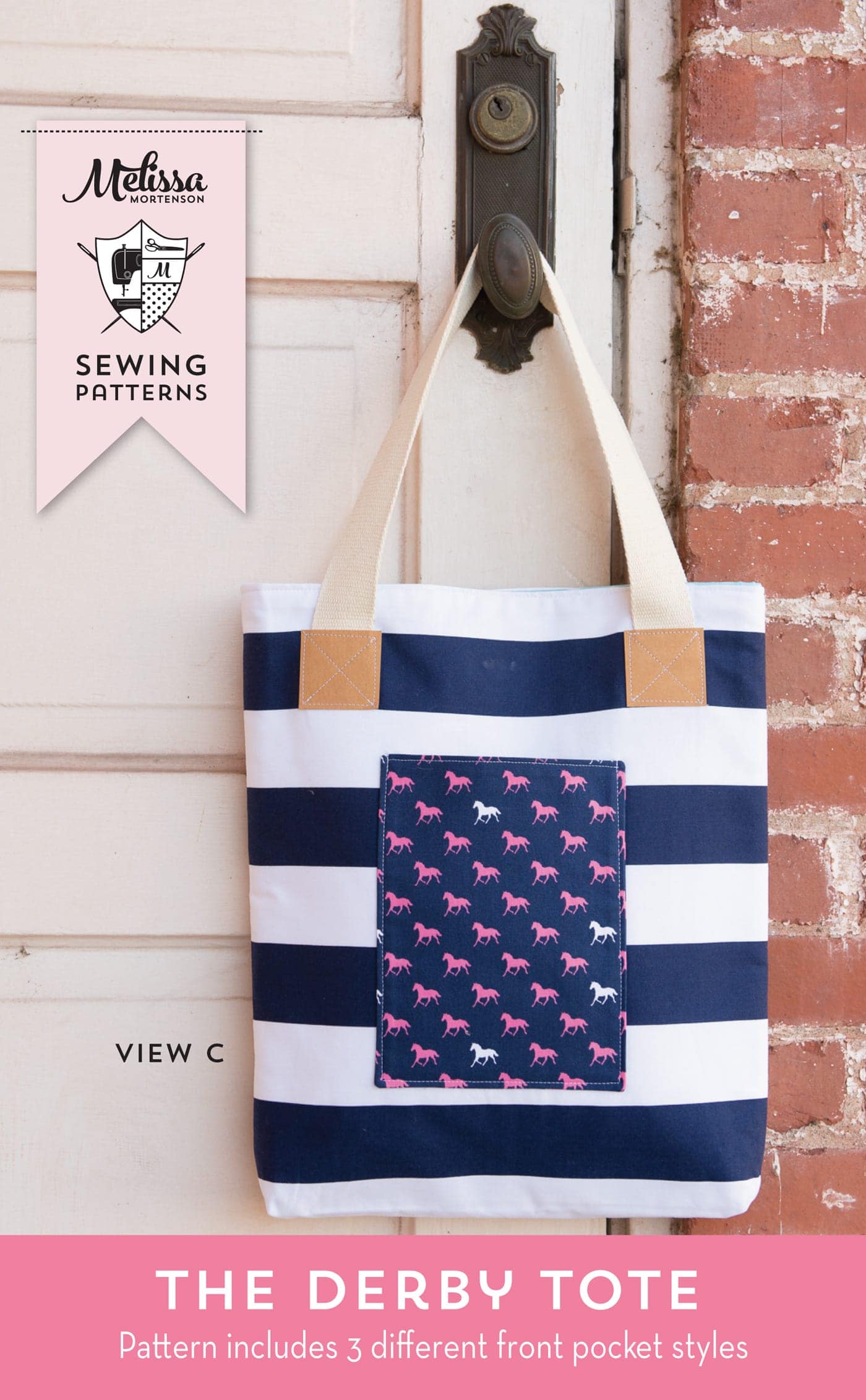 Easy DIY Crossbody Bag (Free Printable Pattern) - Bloom