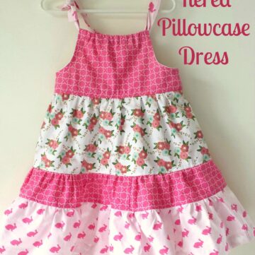 Tiered Pillowcase Dress Sewing Tutorial by Ameroonie Designs