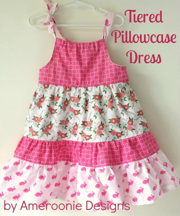 Tiered Pillowcase Dress Sewing Tutorial by Ameroonie Designs