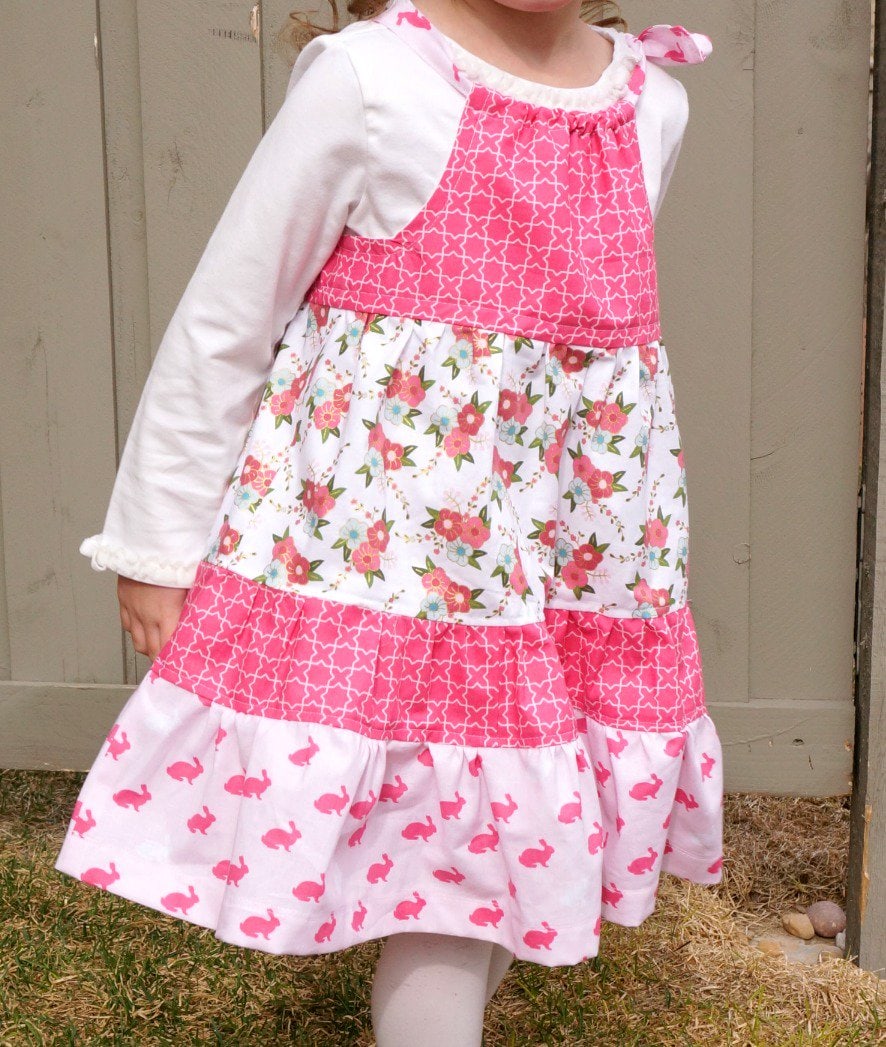 Tiered Pillowcase Dress Sewing Tutorial by Ameroonie Designs 