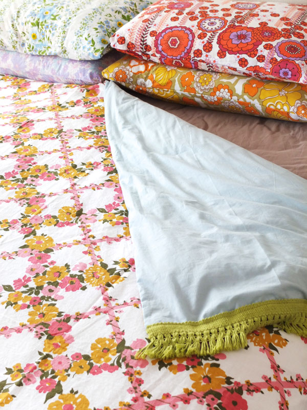 Vintage Sheet Duvet Cover