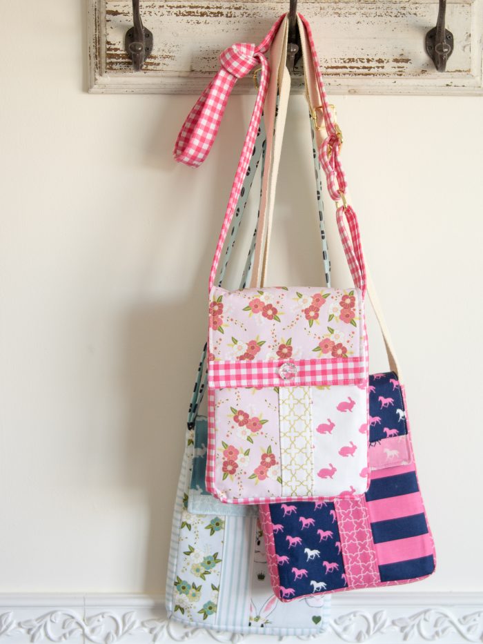 June Bag; Cross Body Bag Sewing Pattern PDF