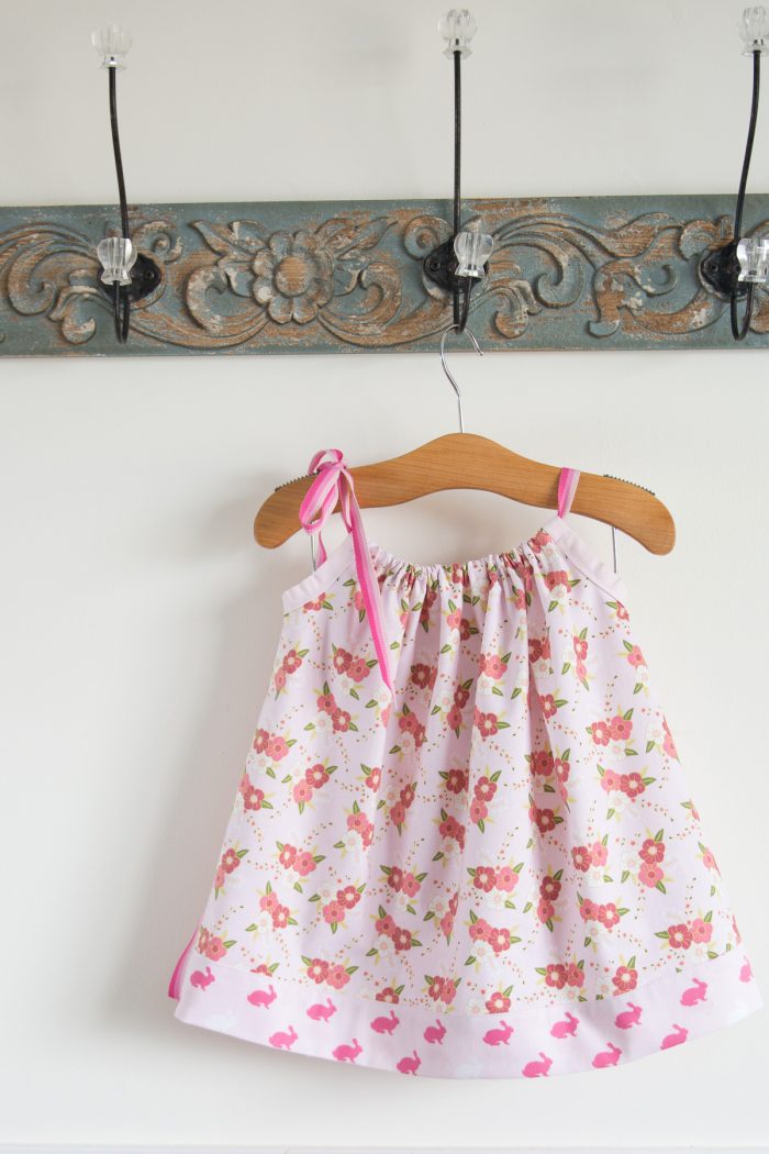 Learn how to sew a pillow case dress with this Pillowcase Dress Tutorial. Includes full instructions and a chart to help you resize the dress for various ages. The quickest dress you'll ever sew!
