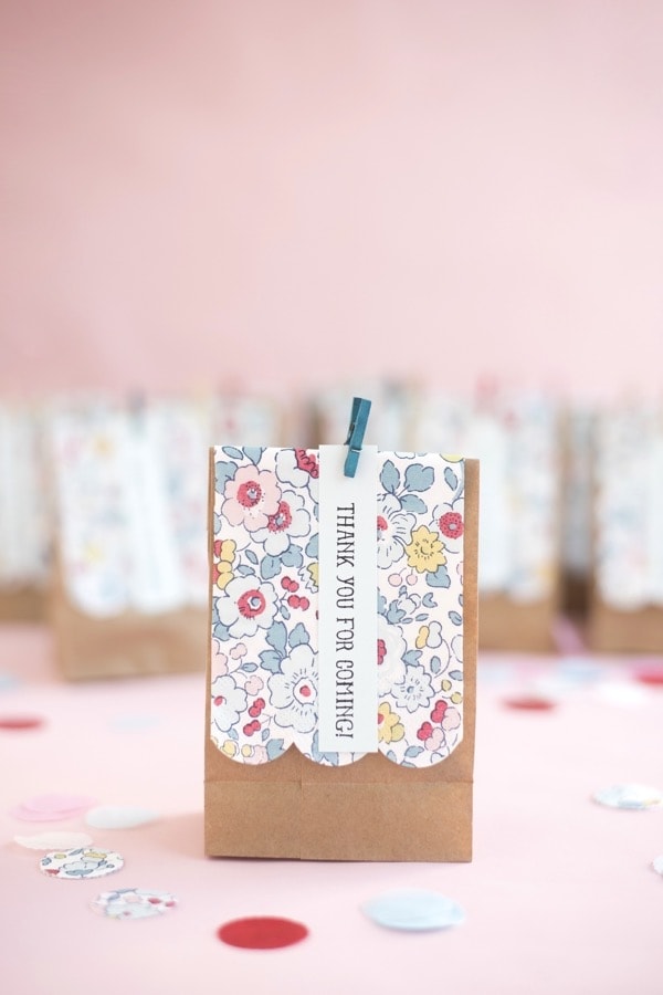 DIY Liberty of London Treat Bags by Oh Happy Day