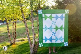 The Dad's Bow Ties Quilt Pattern - The Polka Dot Chair