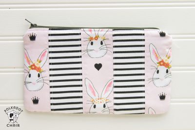 Learn how to take one simple zip pouch sewing pattern and make a few changes to create 3 different variations! So cute!!