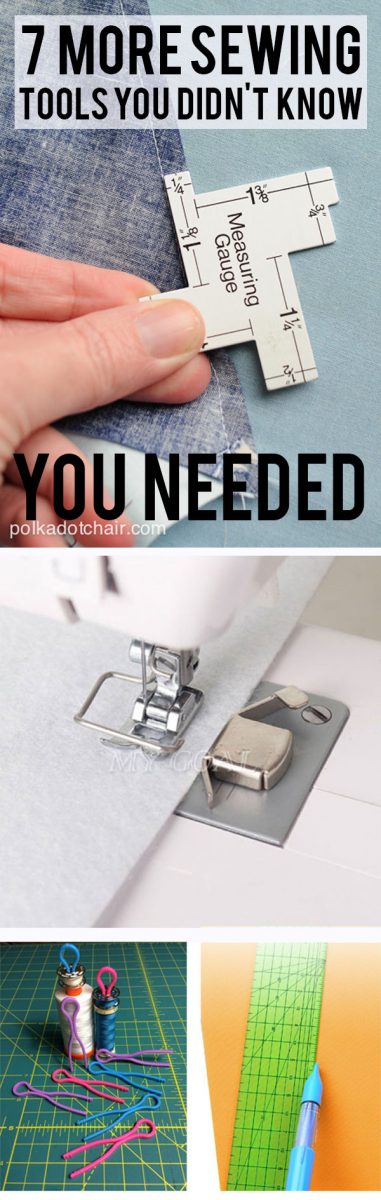 7 MORE Sewing Tools & Gadgets that you didn't know you needed
