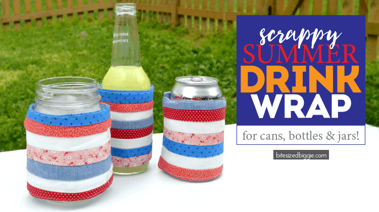 How to Sew a Drink Cozy - The Polka Dot Chair