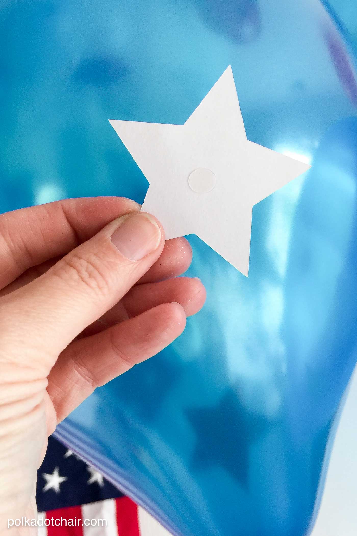 How to make Star Spangled 4th of July Balloons, what a cute idea for a 4th of July BBQ!