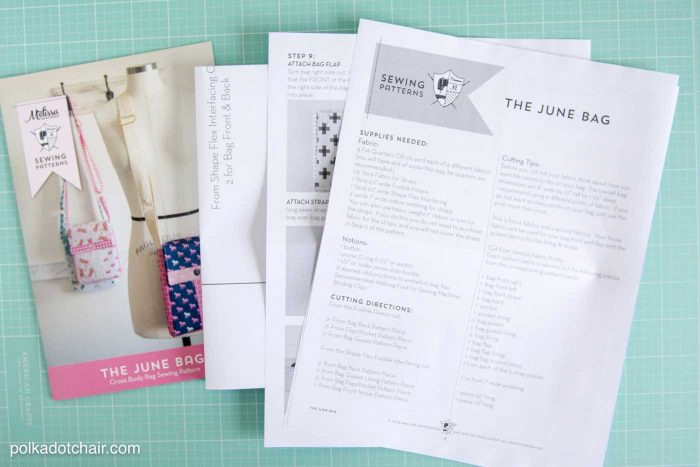 DIY Padded Storage Bins Sewing Pattern - The Polka Dot Chair