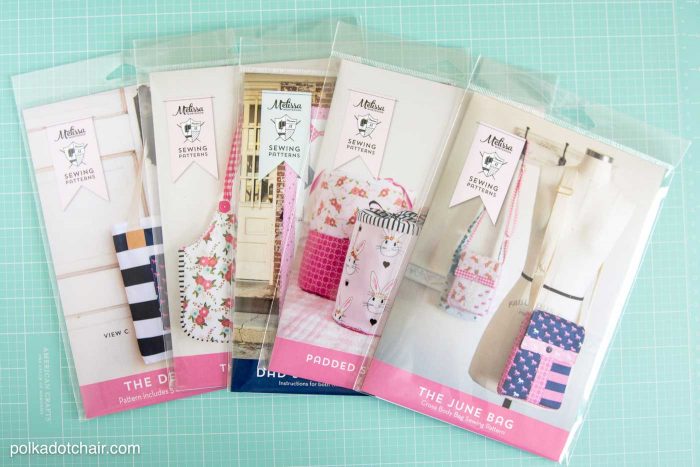DIY Padded Storage Bins Sewing Pattern - The Polka Dot Chair