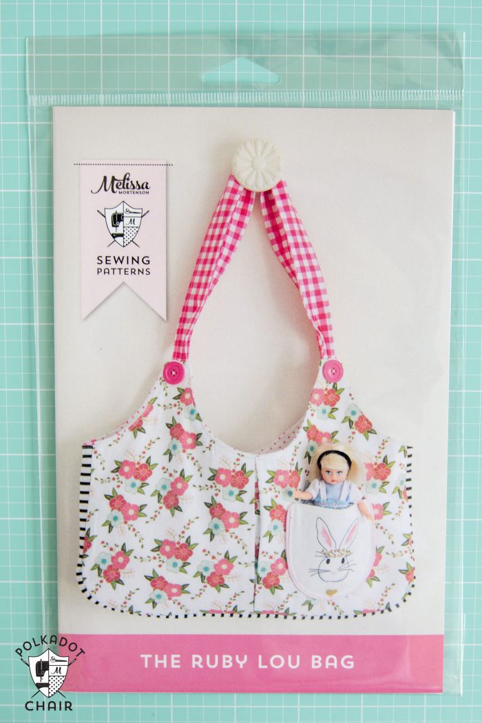 Printed Tote Bag and Quilt Sewing Patterns by Melissa Mortenson of polkadotchair.com