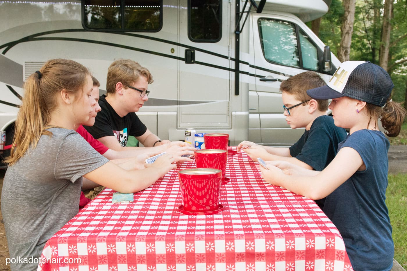 Free tutorial for a Hit the Open Road pillow, a fun DIY project for an RV or camper. Plus why our family loves to "Go RV'ing"