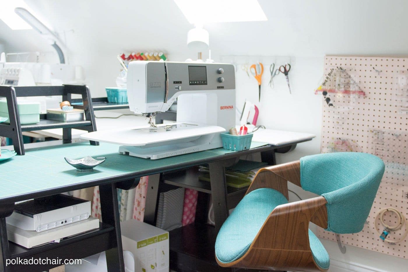 Room Makeover Reveal: Sewing Room Ideas