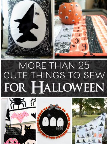 More than 25 Cute Things to Sew for Halloween