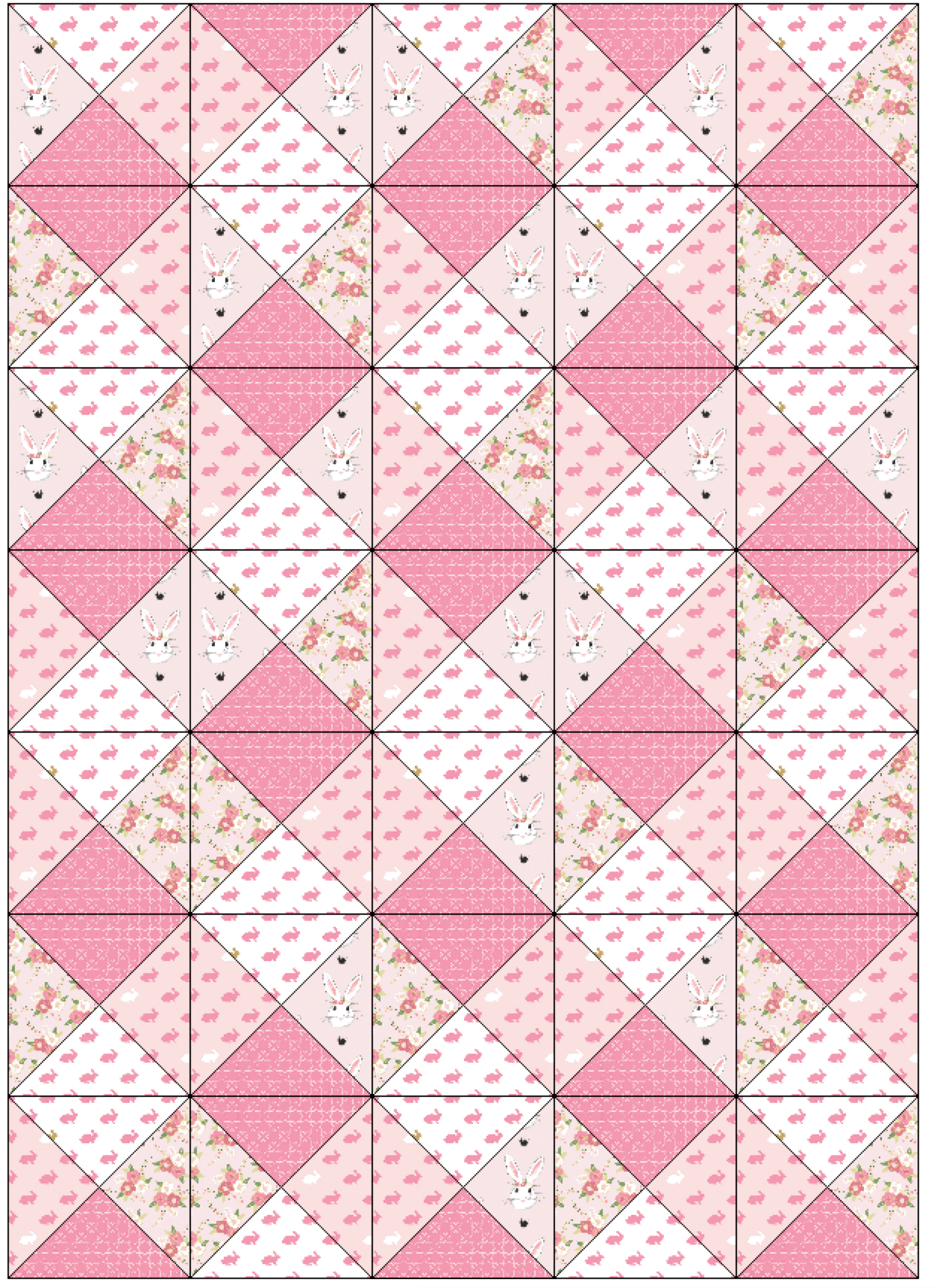 Gingham Daydream Quilt Pattern by Melissa Mortenson