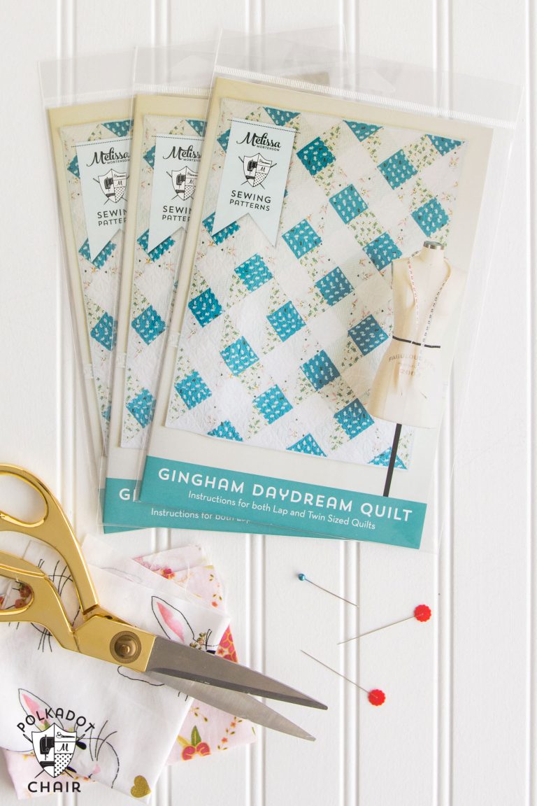 New Bag & Quilt Patterns Available in Print Format - The Polka Dot Chair