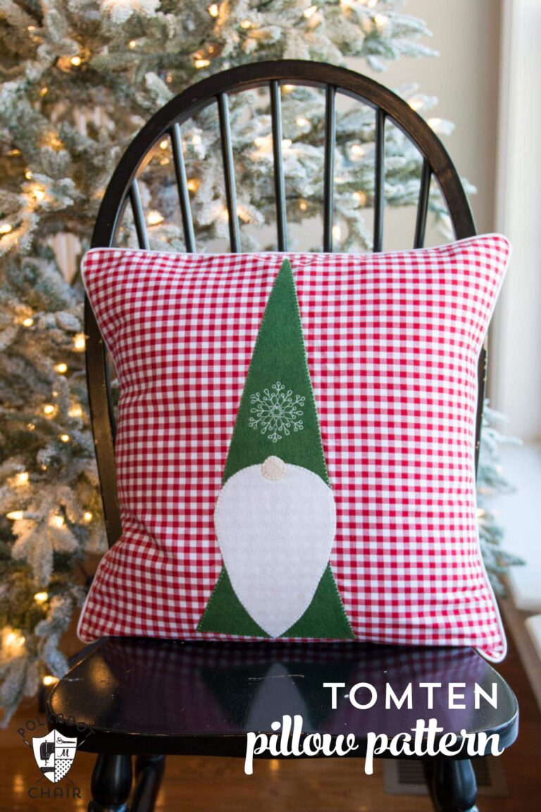 Tomte Christmas Gnome Pillow Pattern