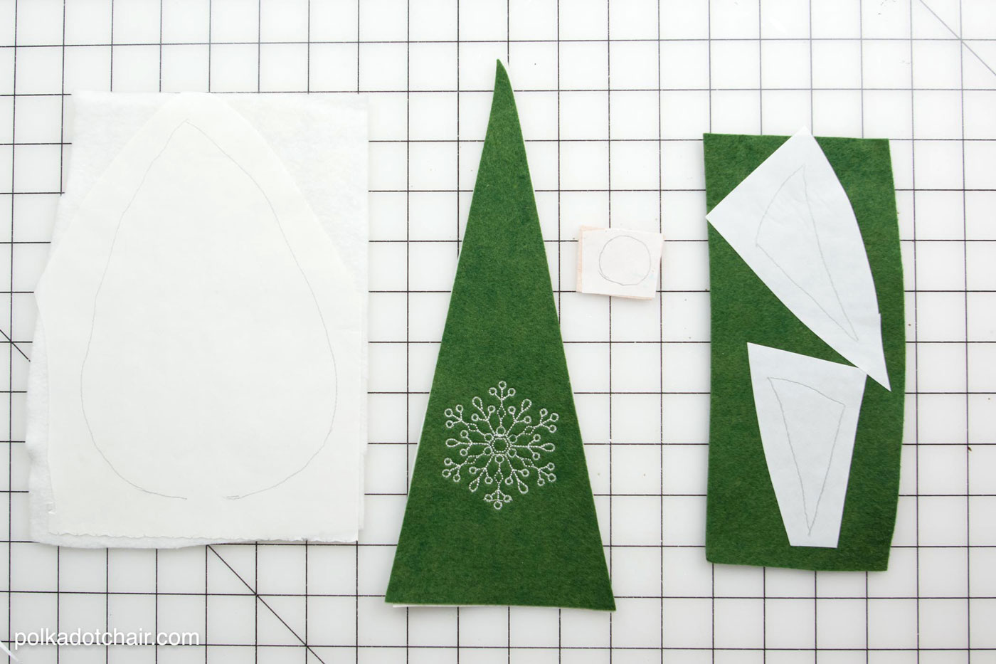 Free Sewing Pattern for a Tomten Christmas Gnome pillow - makes a cute DIY Christmas decoration!!