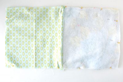 How to sew a cosmetic zippered pouch using only two fat quarters of fabric. Makes a great gift!