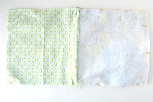 How to sew a cosmetic zippered pouch using only two fat quarters of fabric. Makes a great gift!