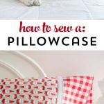 Learn a quick and easy way to sew a pillowcase on polkadotchair.com
