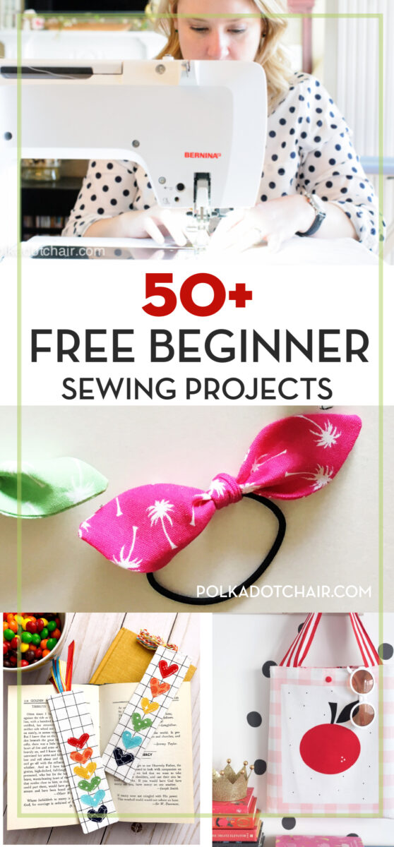 50+ Simple & Easy Beginner Sewing Projects