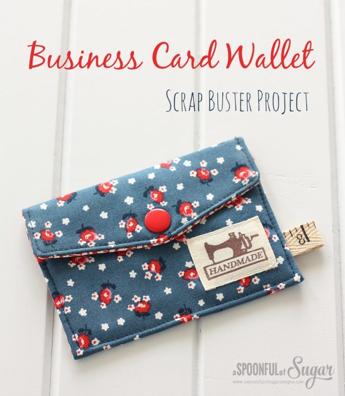Business Card Wallet by Spoonful of Sugar