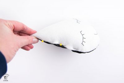 "Sleepy Raindrops" a free softie sewing pattern - makes a cute baby shower gift idea!