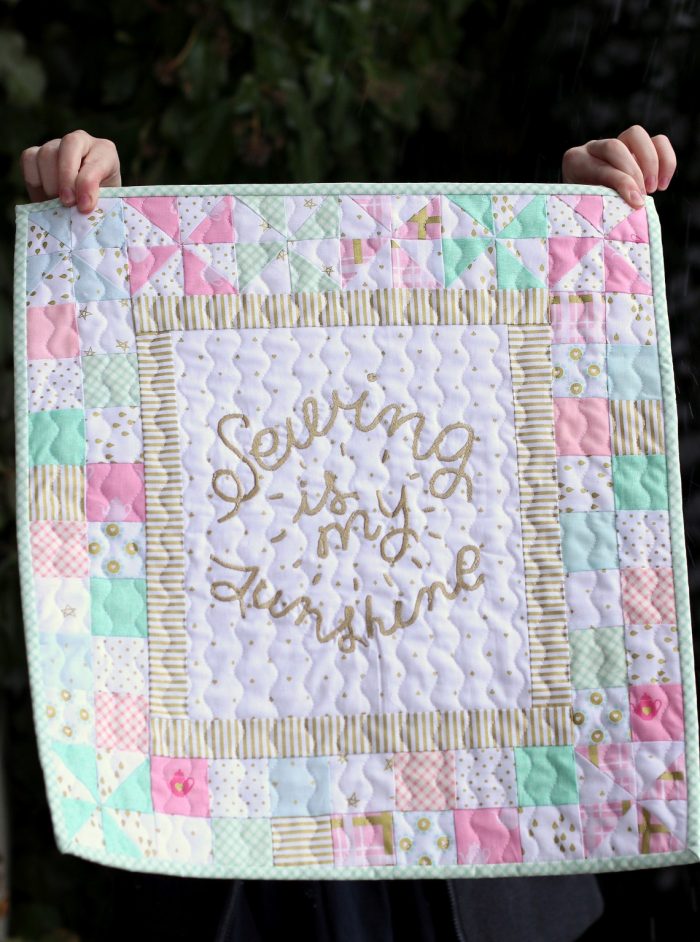 Sewing is my Sunshine Quilt by Amy Smart