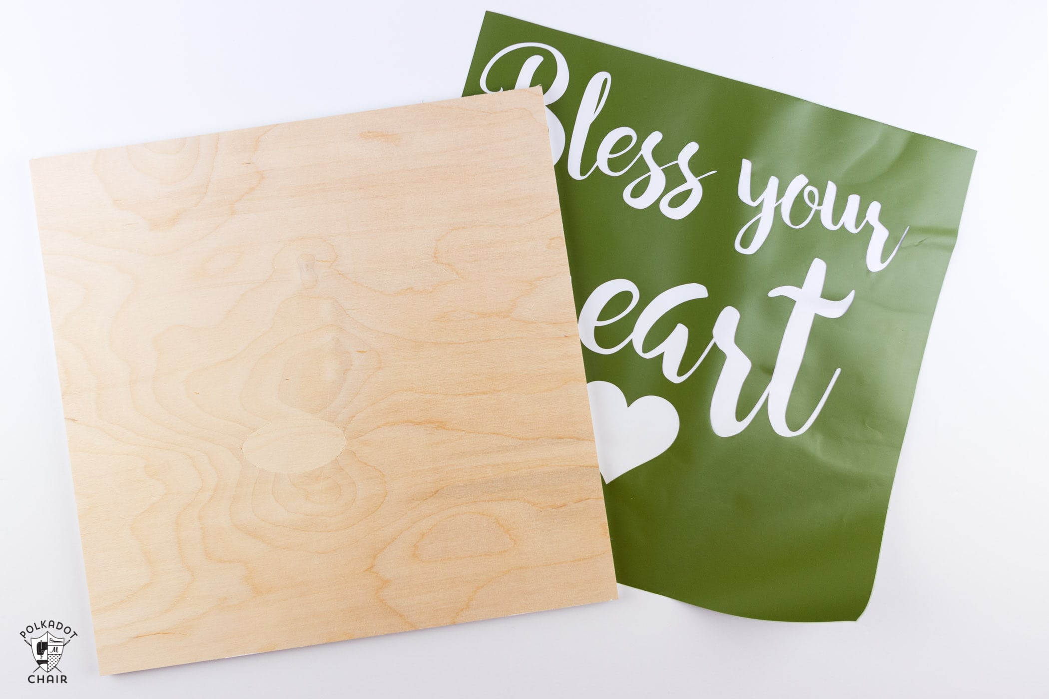 How to make a hand painted wood sign- This "Bless your Heart" sign is such a cute craft idea for Valentine's Day or for everyday!