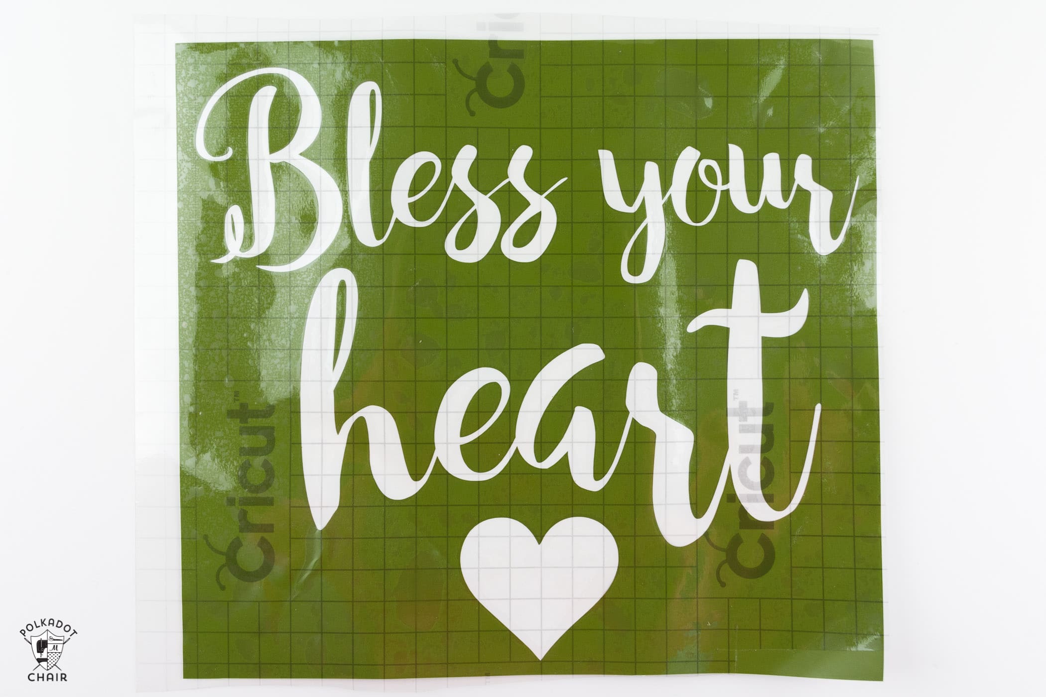 How to make a hand painted wood sign- This "Bless your Heart" sign is such a cute craft idea for Valentine's Day or for everyday!