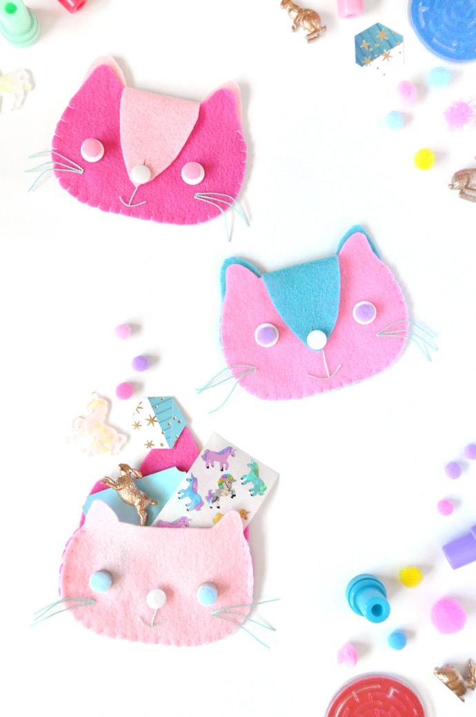 DIY Kitten Clutch by Handmade Charlotte 