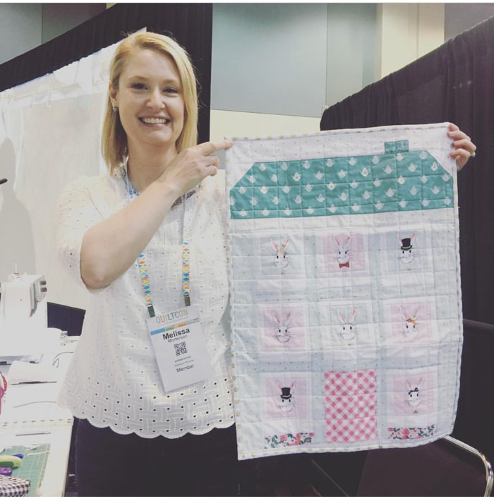 A free no math polaroid quilt block tutorial. Learn how to make polaroid quilt blocks in any size - with no math required!