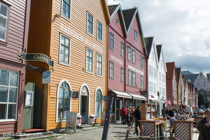 Suggestions for an itinerary for a day in Bergen, Norway. What to do in Bergen with kids when you're on a Norwegian cruise. Lots of great tips and ideas from polkadotchair.com