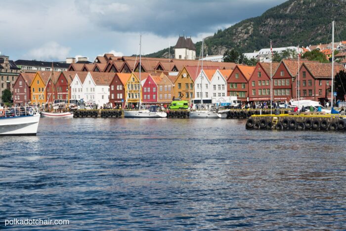 Suggestions for an itinerary for a day in Bergen, Norway. What to do in Bergen with kids when you're on a Norwegian cruise. Lots of great tips and ideas from polkadotchair.com